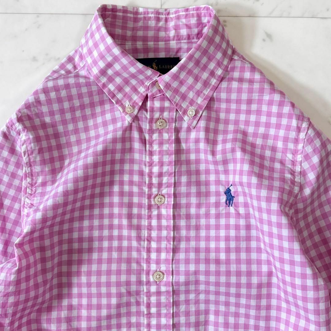 Ralph Lauren - 美品 ラルフホーレン ギンガムチェックシャツ Ralph Lauren - 美品 ラルフホーレン ギンガムチェックシャツ