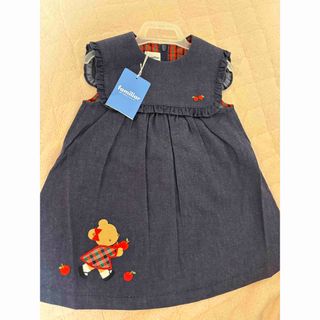 familiar - ファミリア 80 半袖ワンピースの通販 by はな's shop familiar - ファミリア 80 半袖ワンピースの通販 by はな's shop