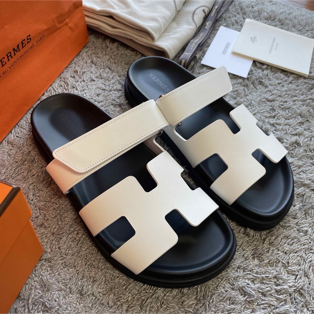 HERMES - 新品未使用 エルメスHERMES シプレ サンダル 36の通販 HERMES - 新品未使用 エルメスHERMES シプレ サンダル 36の通販