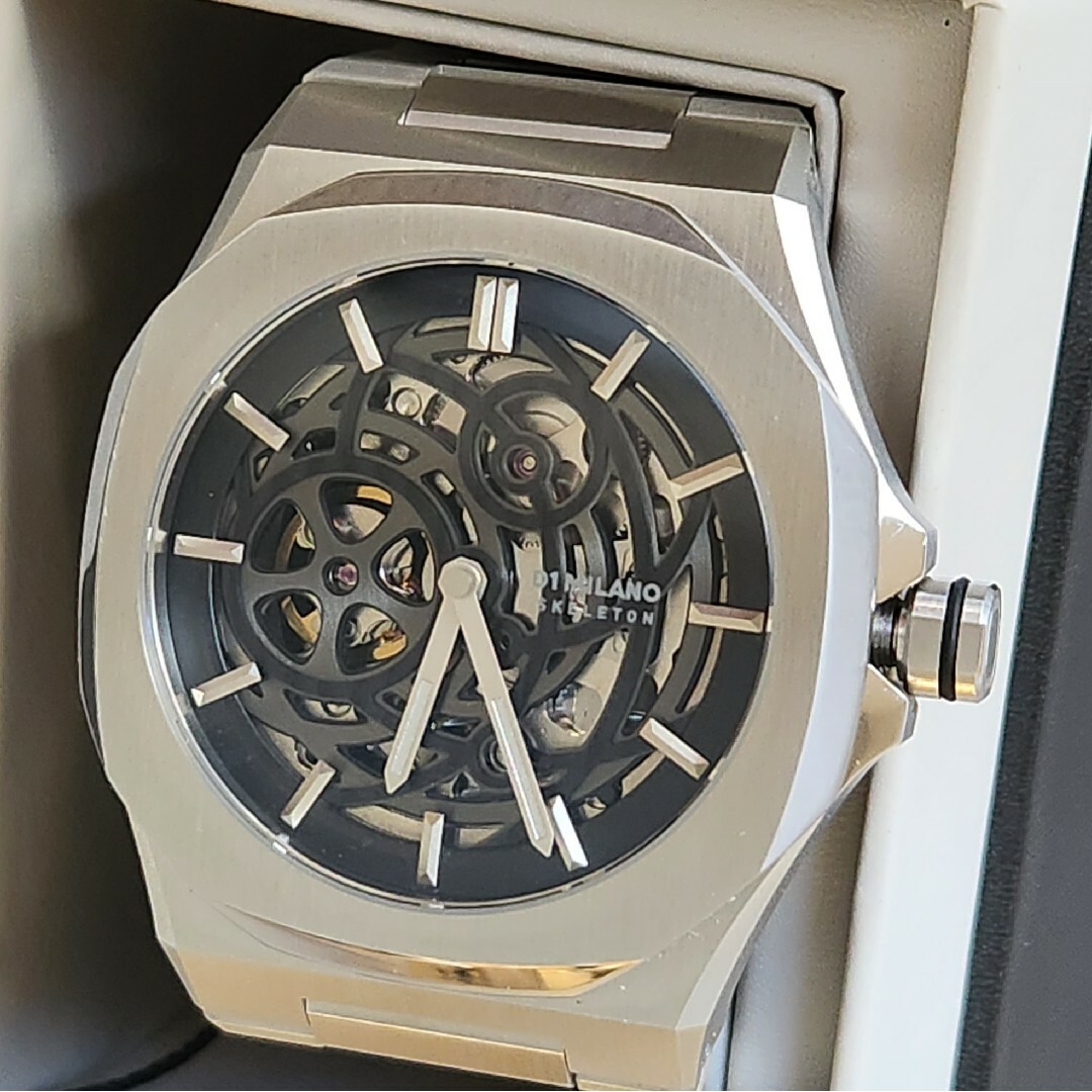 D1 MILANO - D1 MILANO スケルトン リスタイリング シルバー D1 MILANO - D1 MILANO スケルトン リスタイリング シルバー