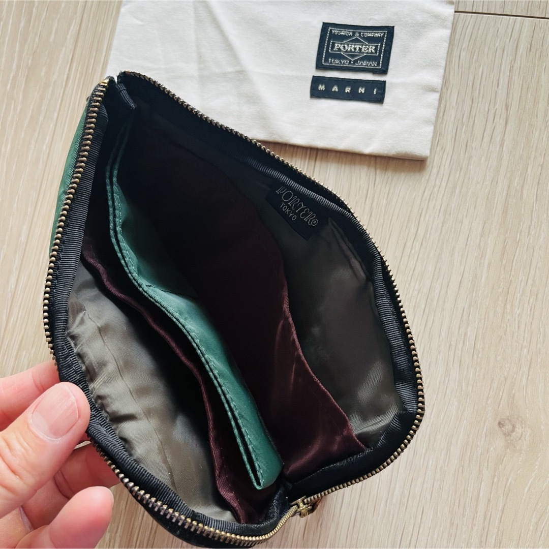 PORTER - MARNI×PORTER マルニ×ポーター L字ジップウォレット長 PORTER - MARNI×PORTER マルニ×ポーター L字ジップウォレット長