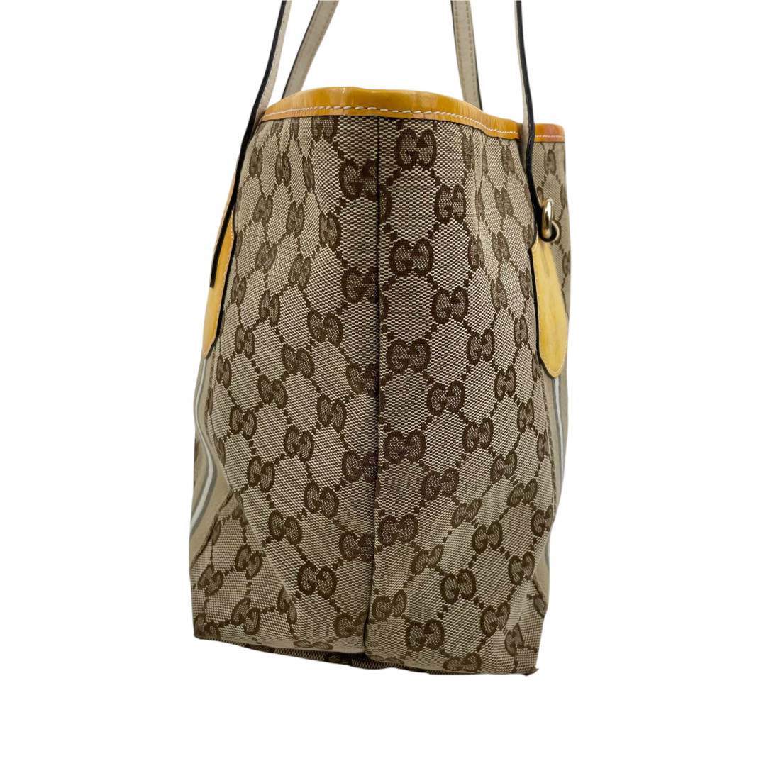 GUCCI - ✨良品✨ GUCCI グッチ トートバッグ GGキャンバス GUCCI - ✨良品✨ GUCCI グッチ トートバッグ GGキャンバス
