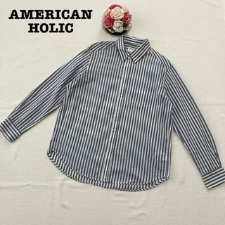 LE PHIL(ルフィル) 七分袖シャツブラウス サイズF レディース LE PHIL(ルフィル) 七分袖シャツブラウス サイズF レディース