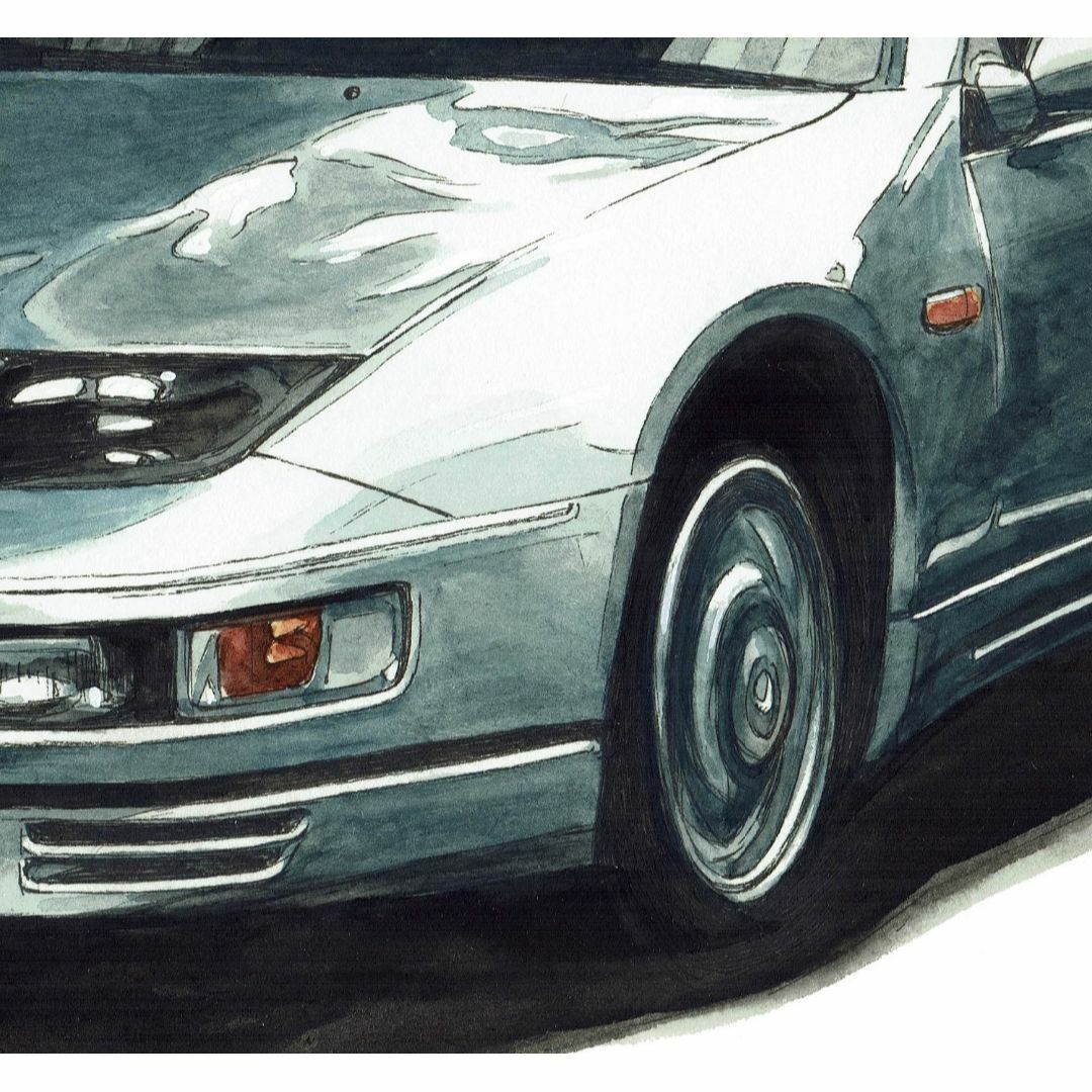 日産 - NC-752 240Z/Z32限定版画サイン額装作家平右ヱ門の通販 日産 - NC-752 240Z/Z32限定版画サイン額装作家平右ヱ門の通販