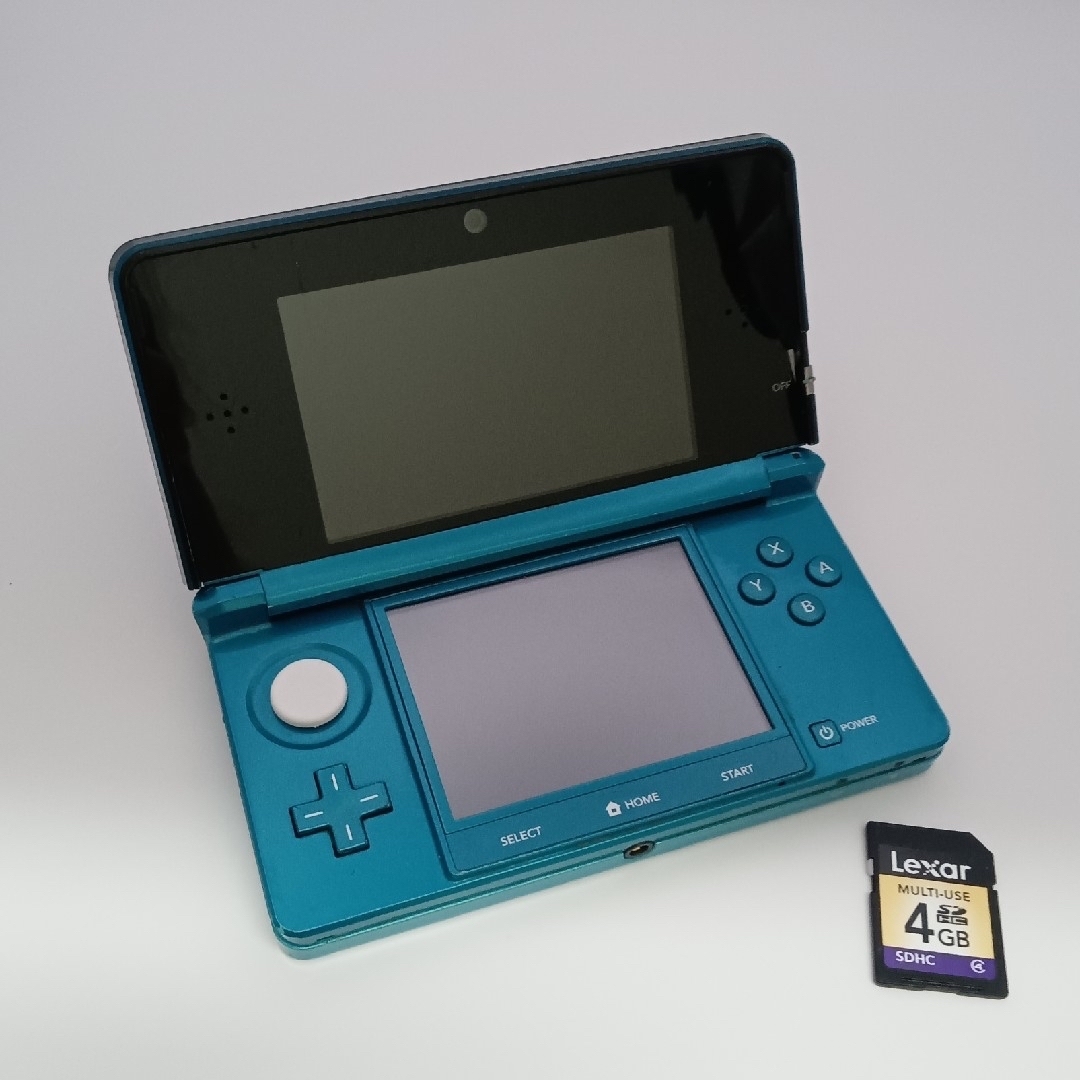 Nintendo 3DS本体 アンバサダープログラム アクアブルー の通販 Nintendo 3DS本体 アンバサダープログラム アクアブルー の通販
