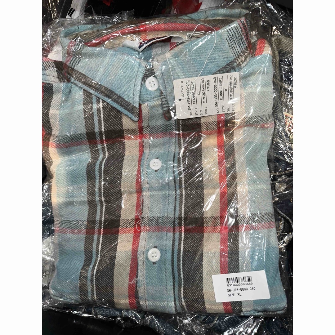 SAINT Mxxxxxx セントマイケル 新作 flannel Brueの通販 by リス SAINT Mxxxxxx セントマイケル 新作 flannel Brueの通販 by リス