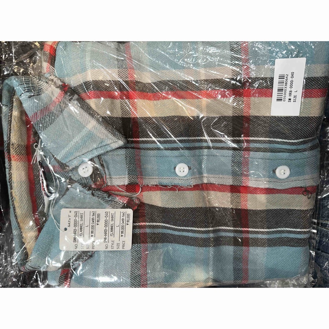 SAINT Mxxxxxx セントマイケル 新作 flannel Brueの通販 by リス SAINT Mxxxxxx セントマイケル 新作 flannel Brueの通販 by リス