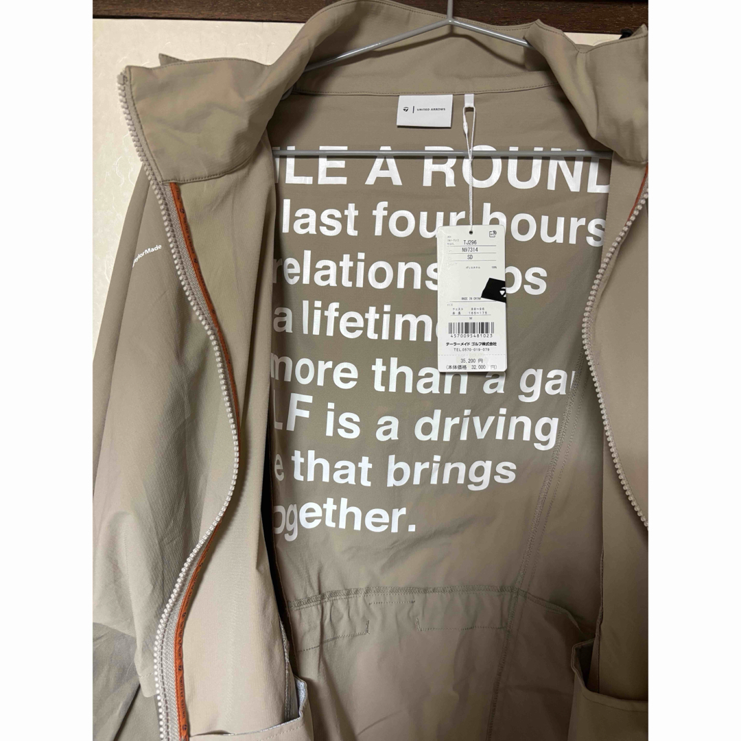 UNITED ARROWS - UNITED ARROWS ベージュ ウィンドブレーカー UNITED ARROWS - UNITED ARROWS ベージュ ウィンドブレーカー