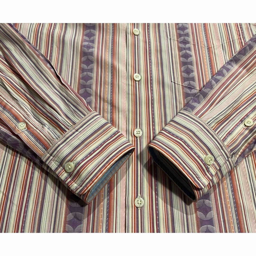 Paul Smith - Paul Smith LONDON /マルチカラーストライプシャツ Paul Smith - Paul Smith LONDON /マルチカラーストライプシャツ