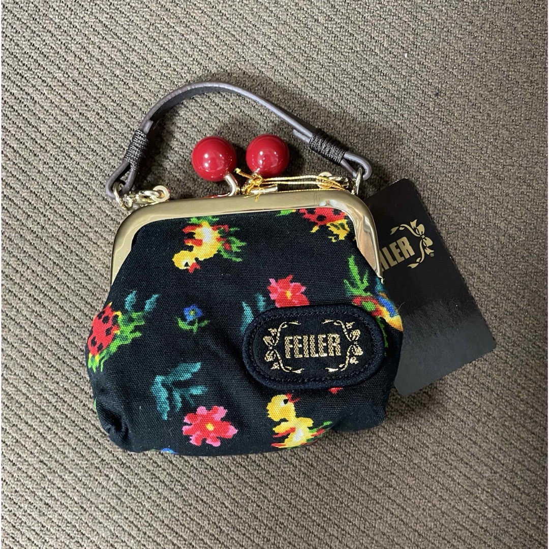 FEILER - フェイラー ハイジがま口ポーチチャームの通販 by あー FEILER - フェイラー ハイジがま口ポーチチャームの通販 by あー