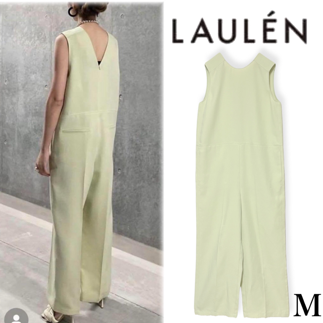 完売品 LOHEN ローヘン バックVオールインワン ライムグリーン M 完売品 LOHEN ローヘン バックVオールインワン ライムグリーン M