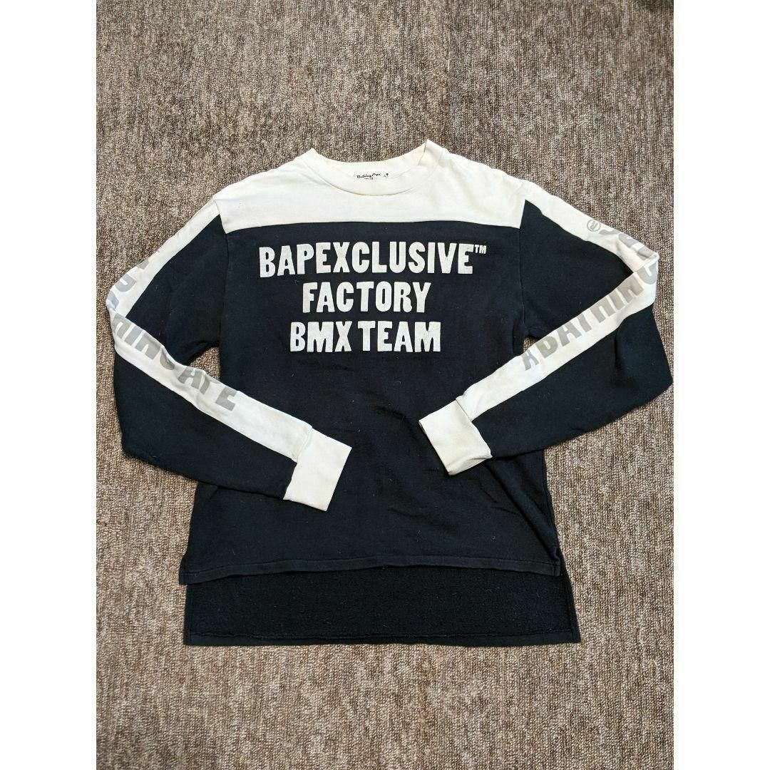 A BATHING APE - A BATHING APE ロンT系 アウター 長袖 Sの通販 A BATHING APE - A BATHING APE ロンT系 アウター 長袖 Sの通販