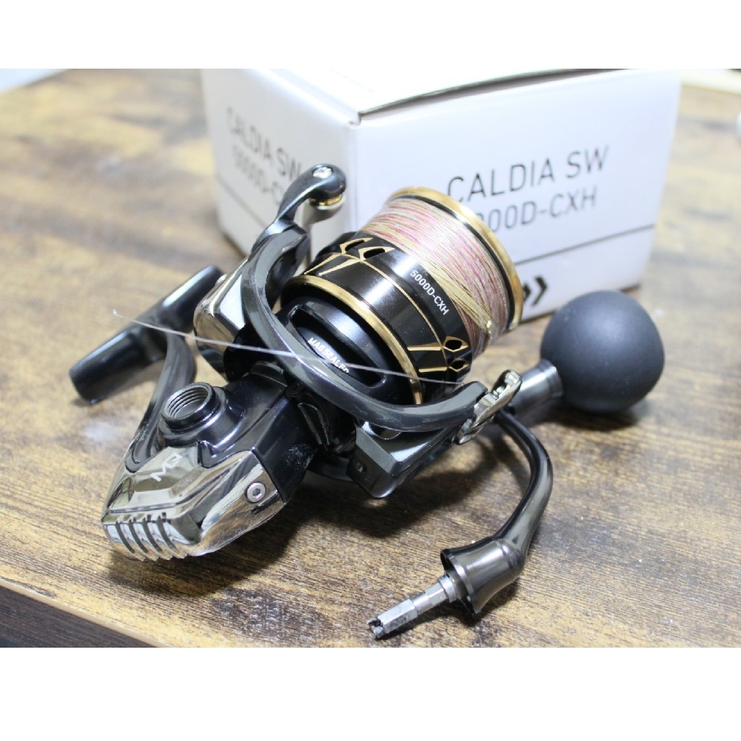 DAIWA - DAIWA CALDIA SW 5000D-CXH スピニングリール✨ジャンク DAIWA - DAIWA CALDIA SW 5000D-CXH スピニングリール✨ジャンク