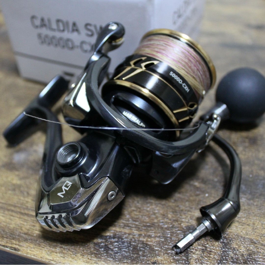 DAIWA - DAIWA CALDIA SW 5000D-CXH スピニングリール✨ジャンク DAIWA - DAIWA CALDIA SW 5000D-CXH スピニングリール✨ジャンク