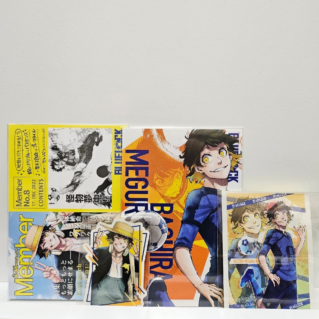 講談社(コウダンシャ)のブルーロックステッカーポストカード エンタメ/ホビーのアニメグッズ(カード)の商品写真