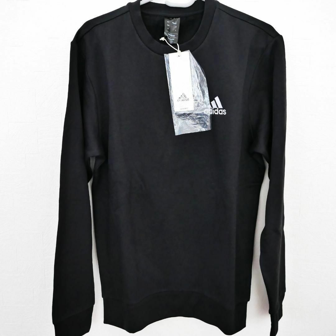 adidas - 【新品】アディダス トレーナー L メンズ 黒 長袖 adidas - 【新品】アディダス トレーナー L メンズ 黒 長袖