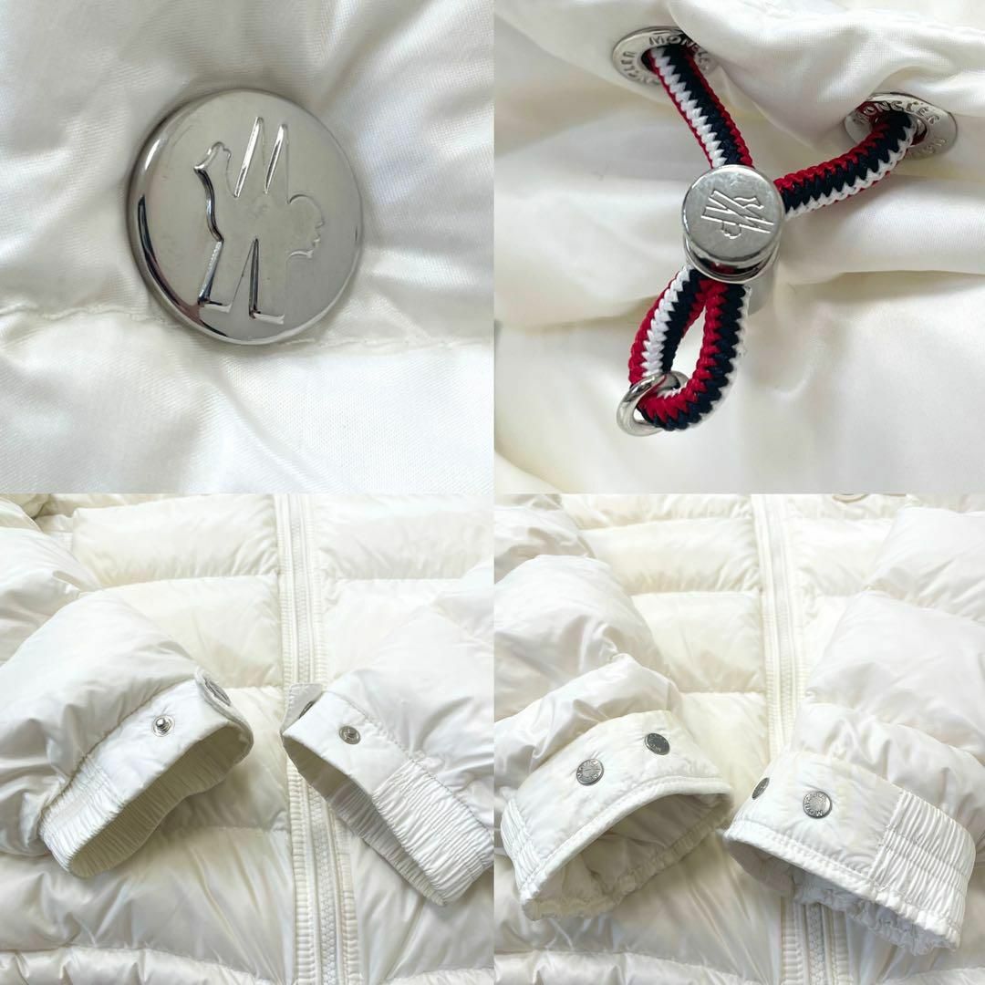 MONCLER - モンクレール MONCLER BRAMANT ダウン ホワイト MONCLER - モンクレール MONCLER BRAMANT ダウン ホワイト