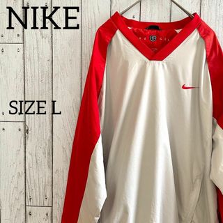 NIKE - NIKE ビッグスウッシュ ウーブンセットアップ Lサイズ NIKE - NIKE ビッグスウッシュ ウーブンセットアップ Lサイズ