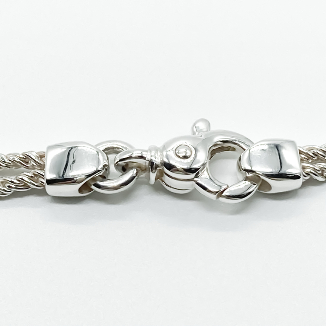 Tiffany & Co. - ティファニー センターノット ダブルロープ Tiffany & Co. - ティファニー センターノット ダブルロープ