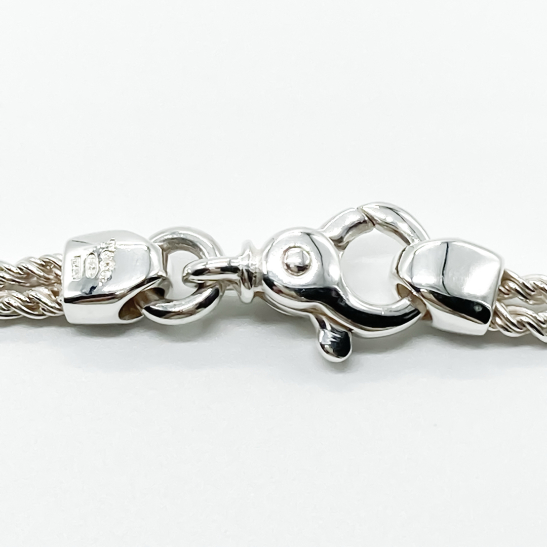 Tiffany & Co. - ティファニー センターノット ダブルロープ Tiffany & Co. - ティファニー センターノット ダブルロープ