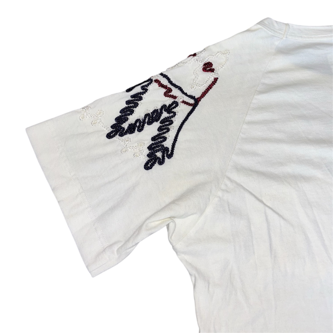 sacai - sacai 11SS エスニカル刺繍 Tシャツの通販 by CD sacai - sacai 11SS エスニカル刺繍 Tシャツの通販 by CD