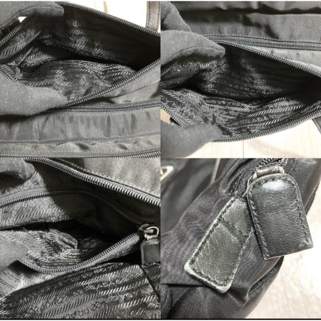 PRADA - プラダ ナイロン ショルダーバッグ B6081 黒 PRADAの PRADA - プラダ ナイロン ショルダーバッグ B6081 黒 PRADAの