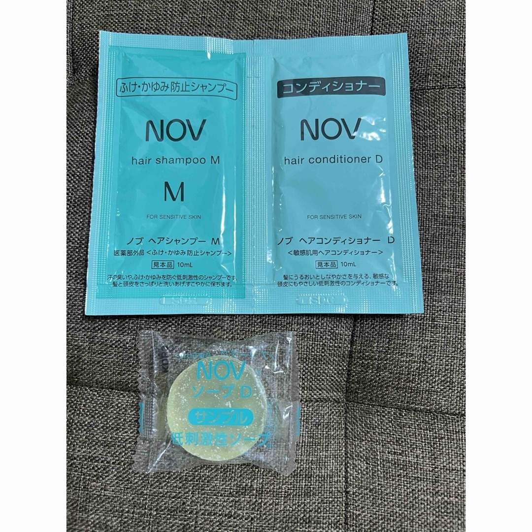 NOV - NOV シャンプー リンスー ソープ セットの通販 by ぽん NOV - NOV シャンプー リンスー ソープ セットの通販 by ぽん