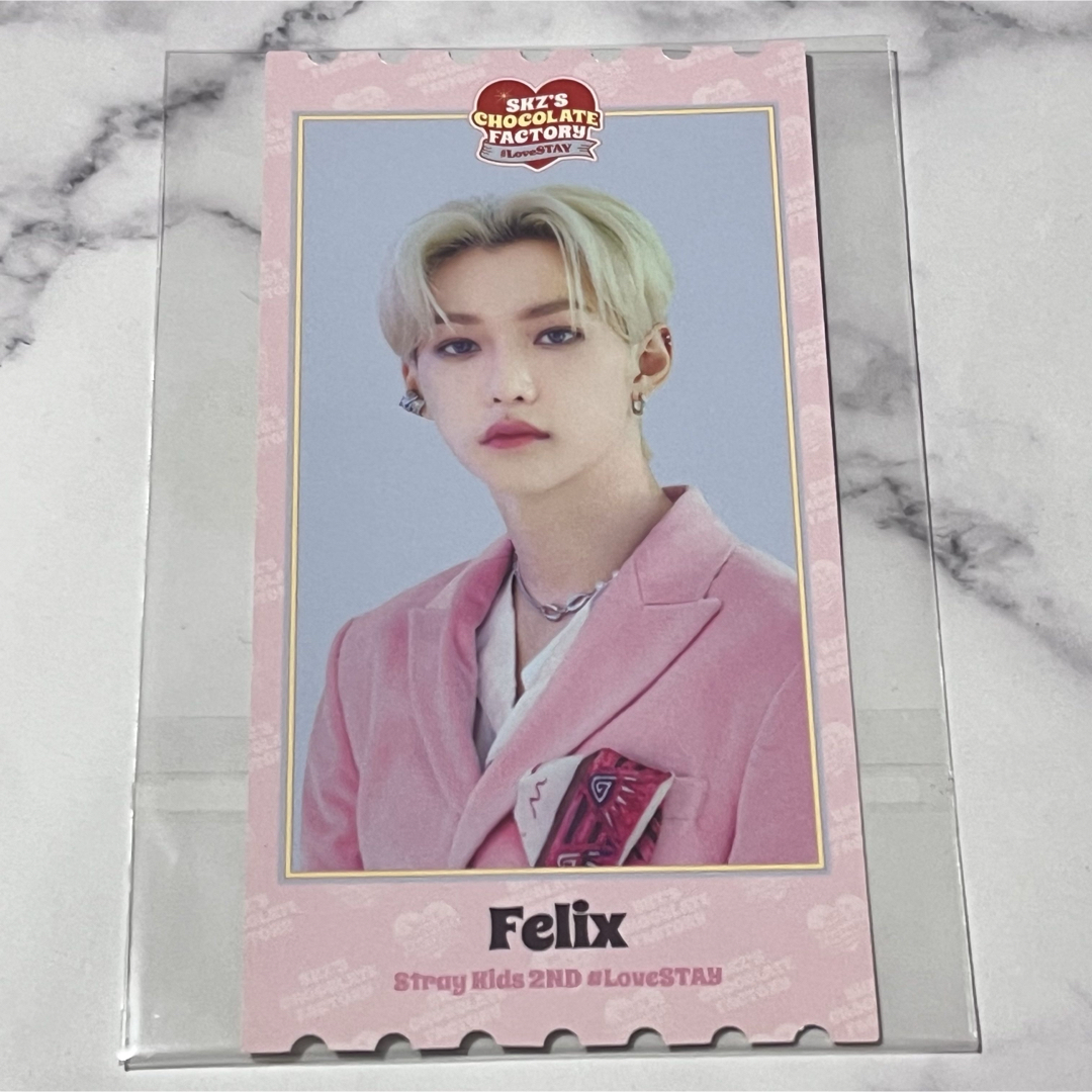 Stray Kids - straykids ペンミ goldenticket フィリックスの Stray Kids - straykids ペンミ goldenticket フィリックスの