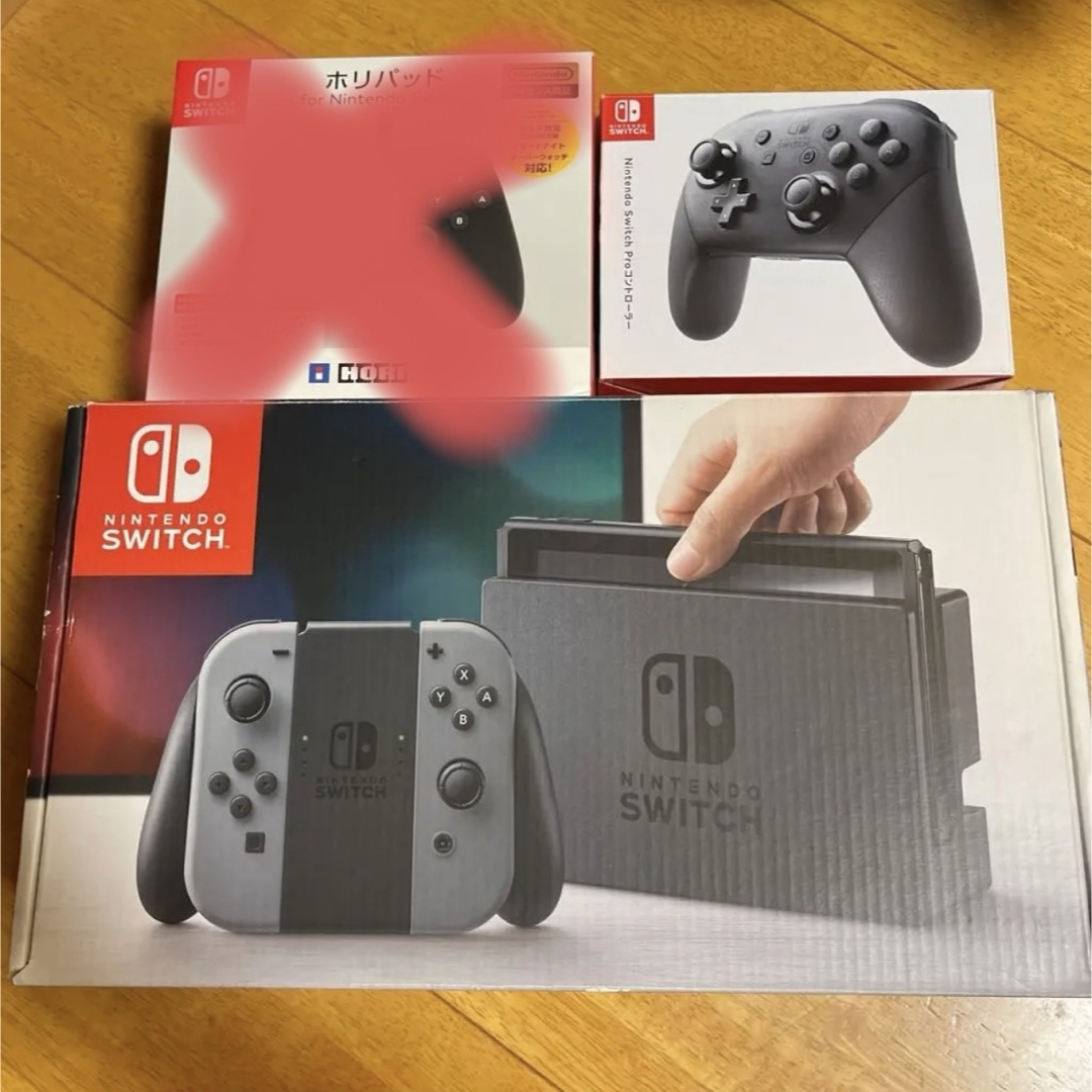 Nintendo Switch - ‼️格安‼️NintendoSwitchグレー/純正 Nintendo Switch - ‼️格安‼️NintendoSwitchグレー/純正