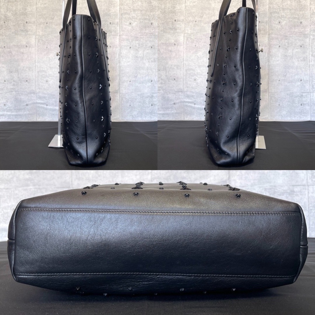 JIMMY CHOO - 【良品】JIMMY CHOO PIMLICO N/S BLACK トート JIMMY CHOO - 【良品】JIMMY CHOO PIMLICO N/S BLACK トート