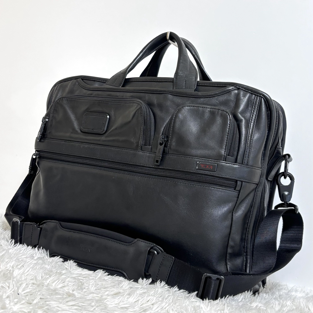 TUMI - 【美品】 TUMI ALPHA2 ブリーフケース ショルダーバッグ TUMI - 【美品】 TUMI ALPHA2 ブリーフケース ショルダーバッグ