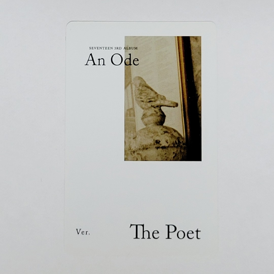 SEVENTEEN - SEVENTEEN『ホシ』トレカ Anode/The Poetの通販 by SEVENTEEN - SEVENTEEN『ホシ』トレカ Anode/The Poetの通販 by