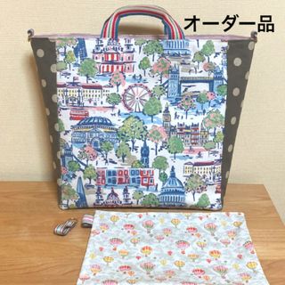 オーダー品》ハンドメイド キャスキッドソン生地 バッグの通販 オーダー品》ハンドメイド キャスキッドソン生地 バッグの通販