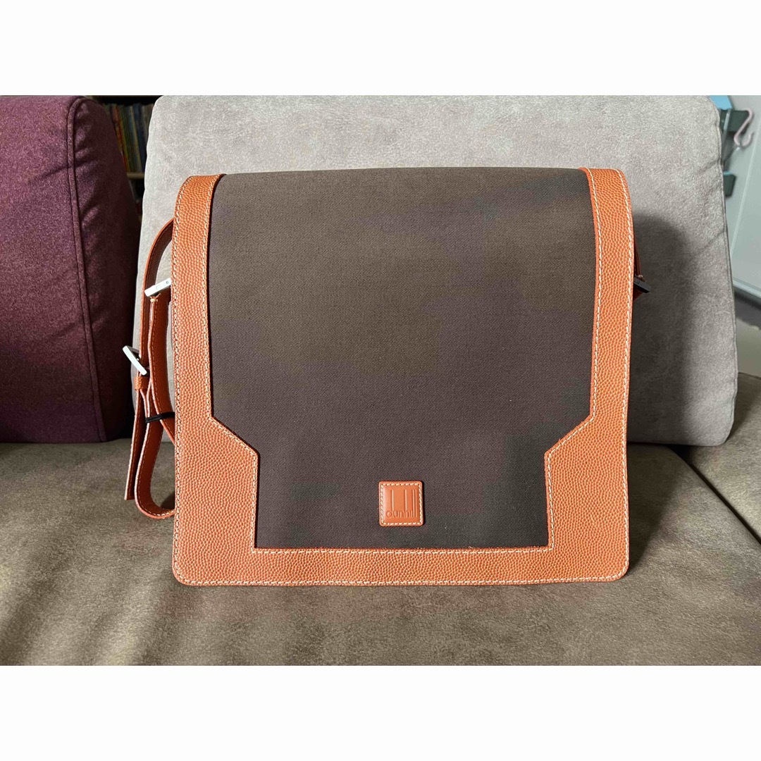 Dunhill - ダンヒル メッセンジャーバッグ 斜めがけ キャンバス Dunhill - ダンヒル メッセンジャーバッグ 斜めがけ キャンバス