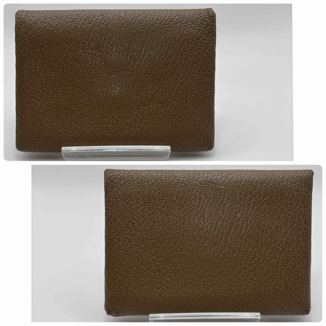 HERMES - HERMES エルメス カルヴィデュオ エトゥープ B刻印の HERMES - HERMES エルメス カルヴィデュオ エトゥープ B刻印の