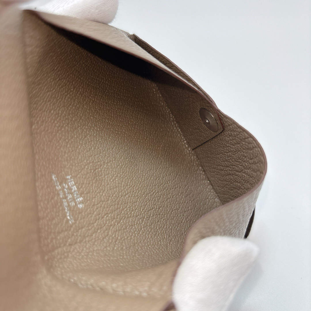HERMES - HERMES エルメス カルヴィデュオ エトゥープ B刻印の HERMES - HERMES エルメス カルヴィデュオ エトゥープ B刻印の