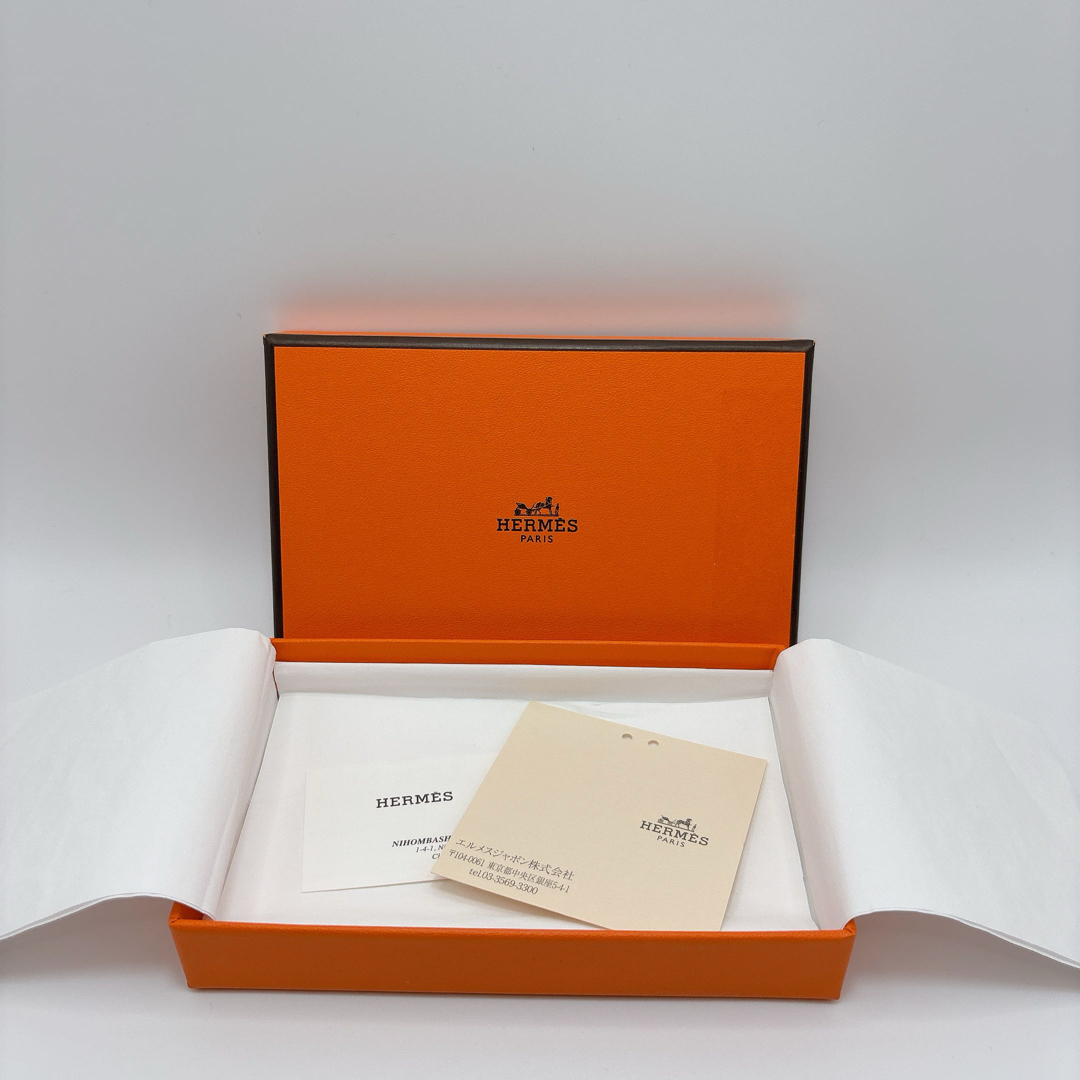 HERMES - HERMES エルメス カルヴィデュオ エトゥープ B刻印の HERMES - HERMES エルメス カルヴィデュオ エトゥープ B刻印の