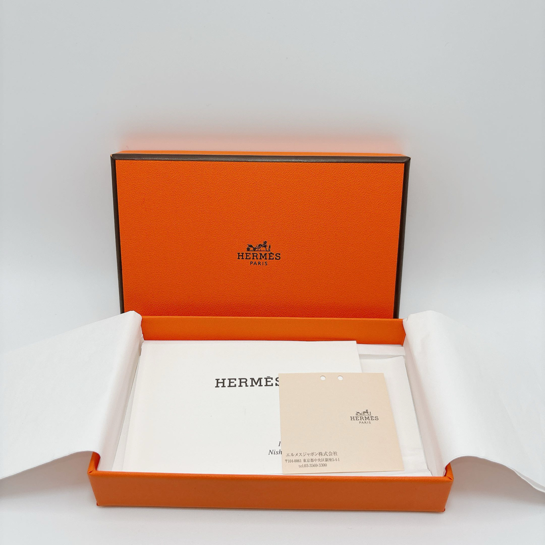 HERMES - 未使用 HERMES エルメス カルヴィデュオ ブルーイドラ HERMES - 未使用 HERMES エルメス カルヴィデュオ ブルーイドラ