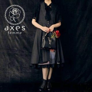 axes femme - アクシーズファム パンプス 未使用 コサージュ axes femme - アクシーズファム パンプス 未使用 コサージュ