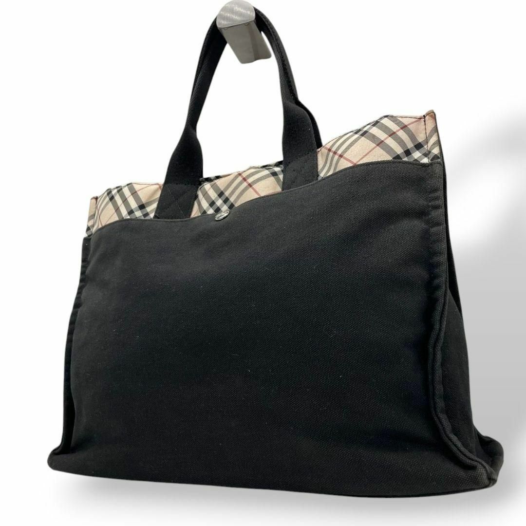 BURBERRY BLUE LABEL - 美品 バーバリーブルーレーベル トート BURBERRY BLUE LABEL - 美品 バーバリーブルーレーベル トート