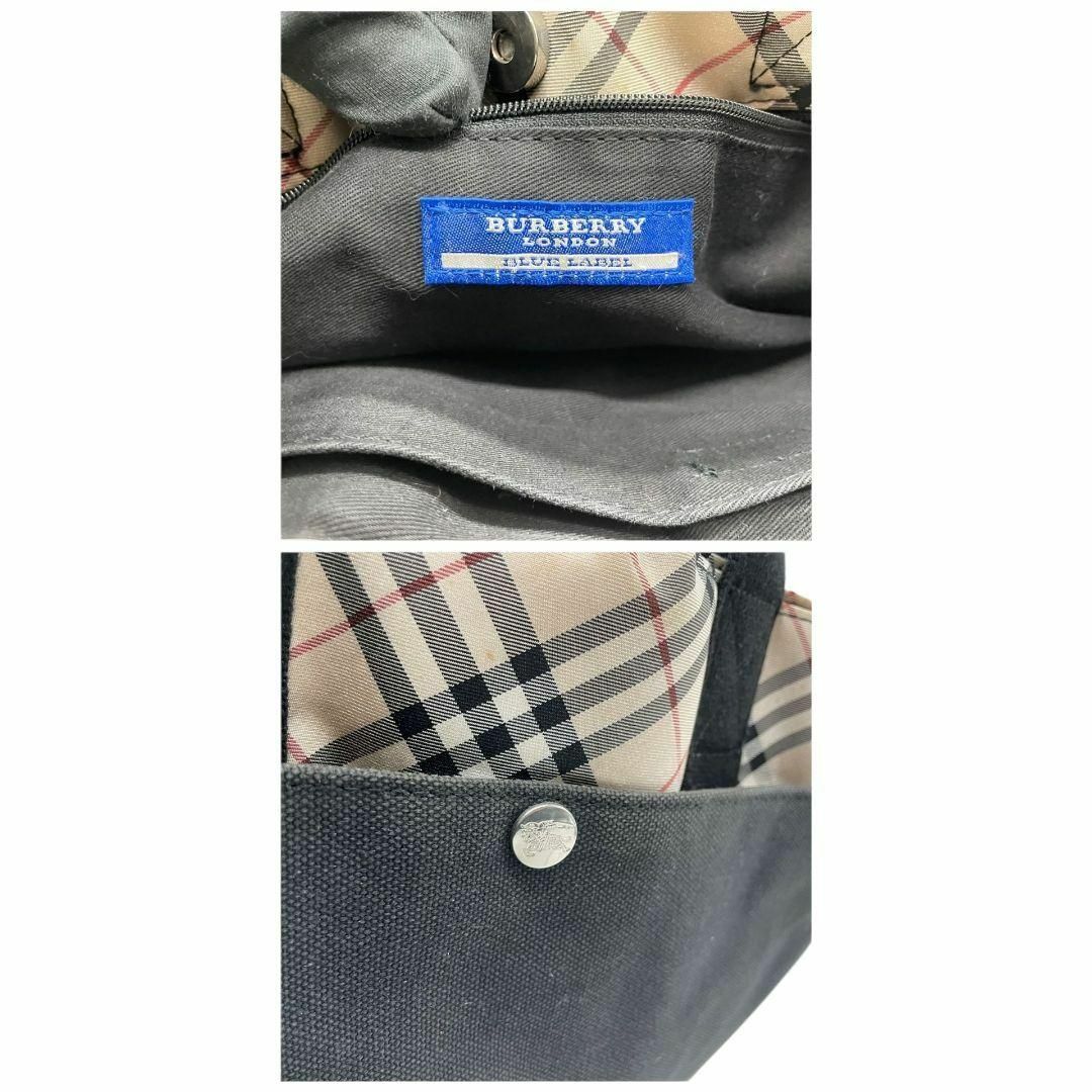 BURBERRY BLUE LABEL - 美品 バーバリーブルーレーベル トート BURBERRY BLUE LABEL - 美品 バーバリーブルーレーベル トート