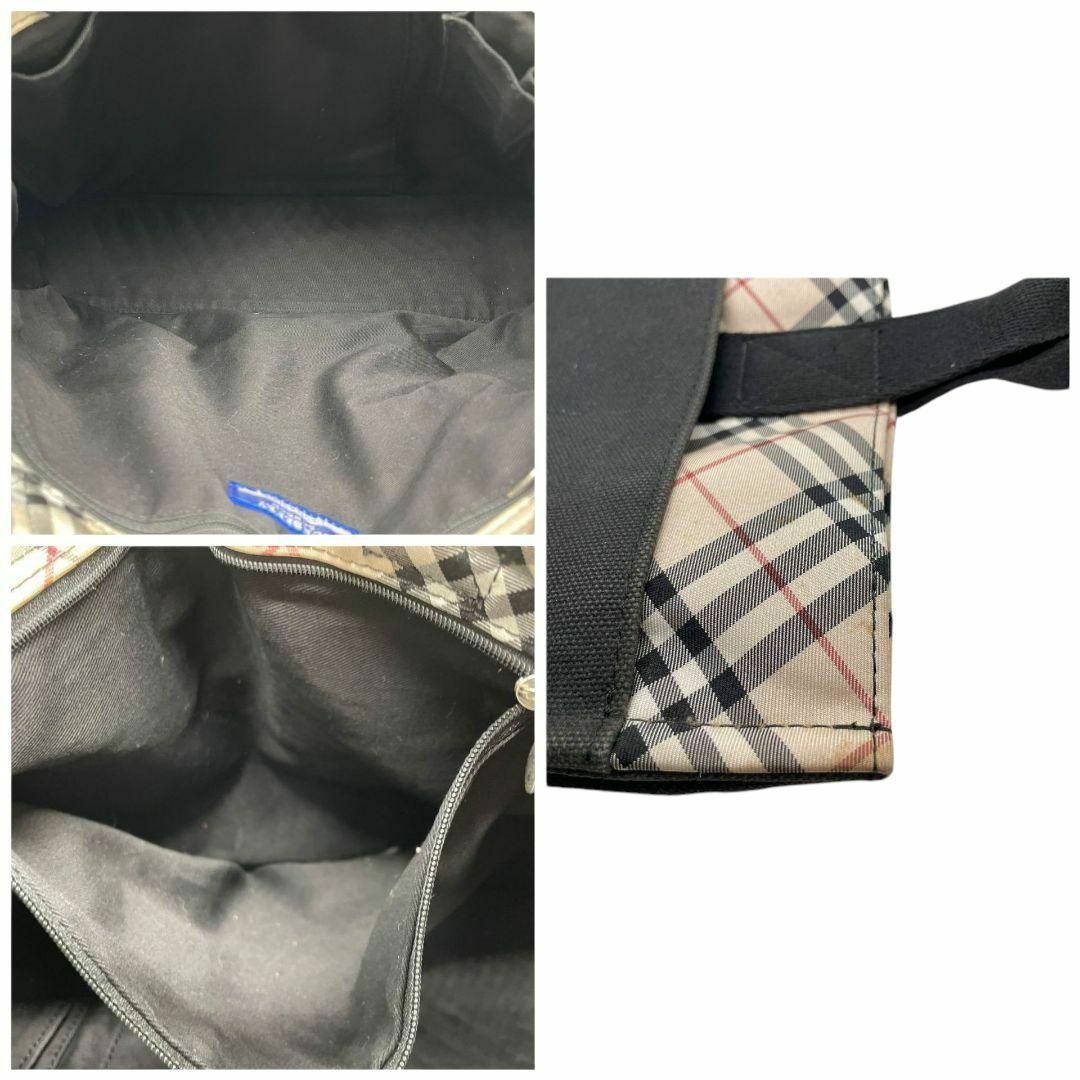 BURBERRY BLUE LABEL - 美品 バーバリーブルーレーベル トート BURBERRY BLUE LABEL - 美品 バーバリーブルーレーベル トート