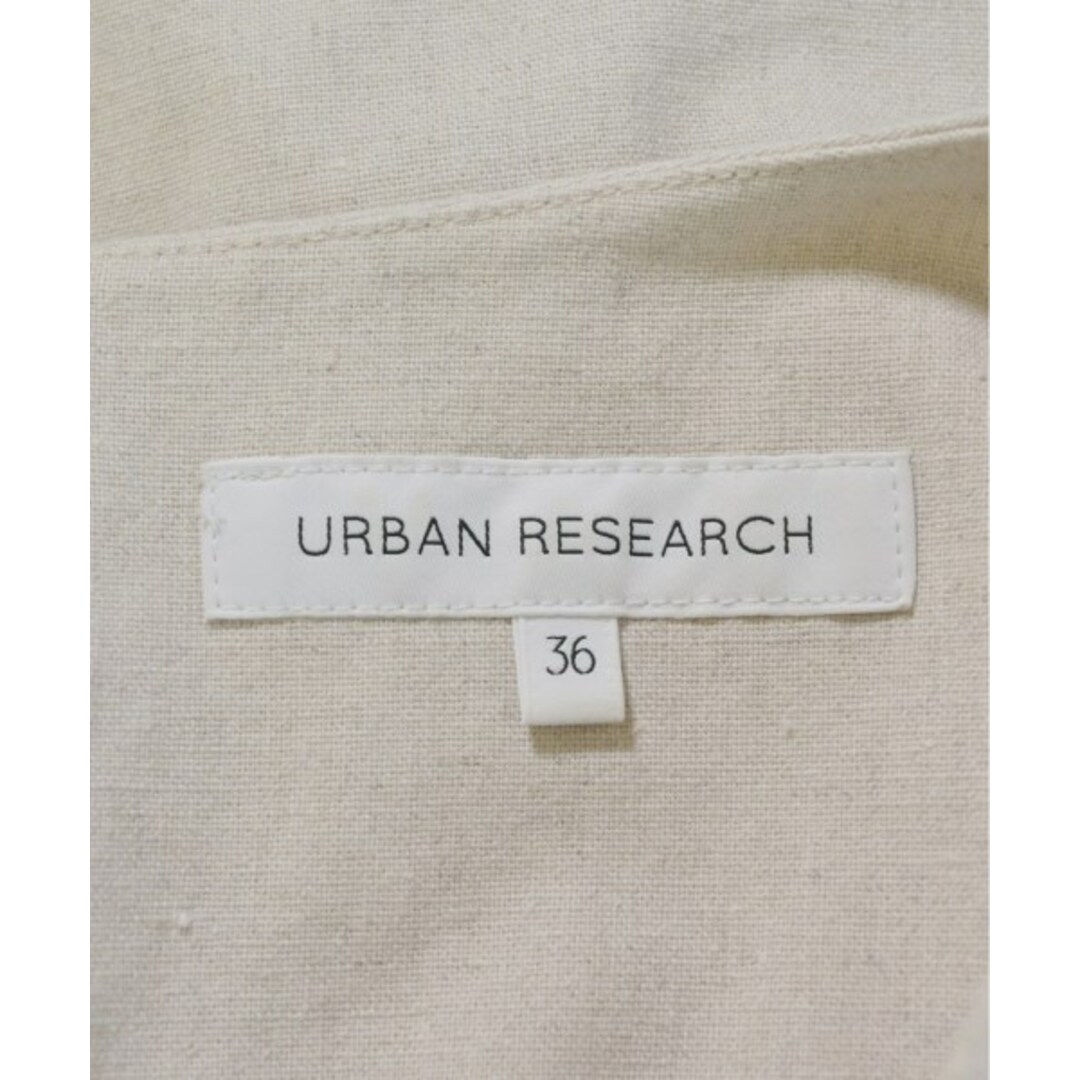 URBAN RESEARCH - URBAN RESEARCH ワンピース 36(S位) ベージュ URBAN RESEARCH - URBAN RESEARCH ワンピース 36(S位) ベージュ