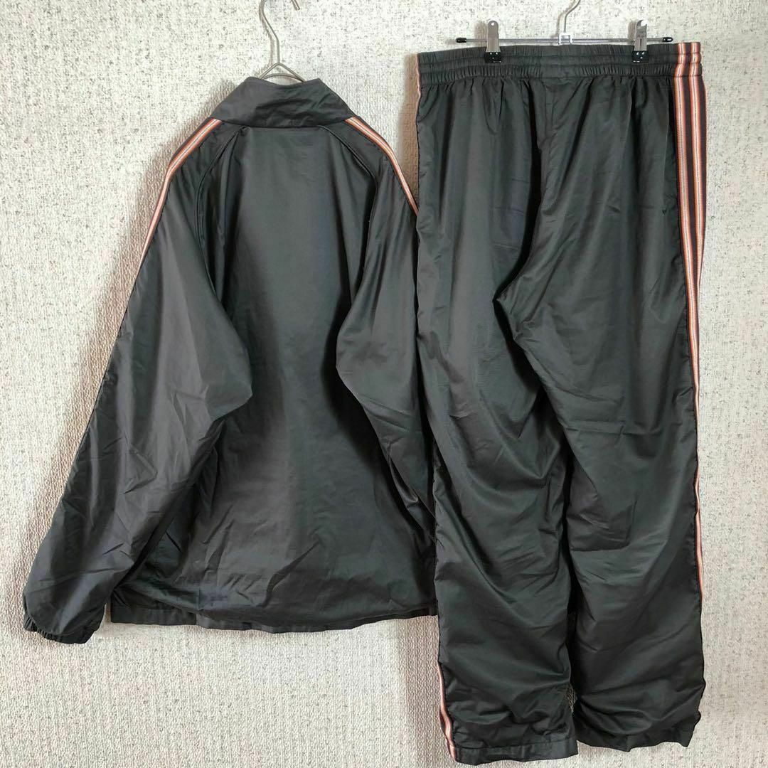 adidas - adidasナイロンジャケット上下セットアップ ゆるだぼ adidas - adidasナイロンジャケット上下セットアップ ゆるだぼ