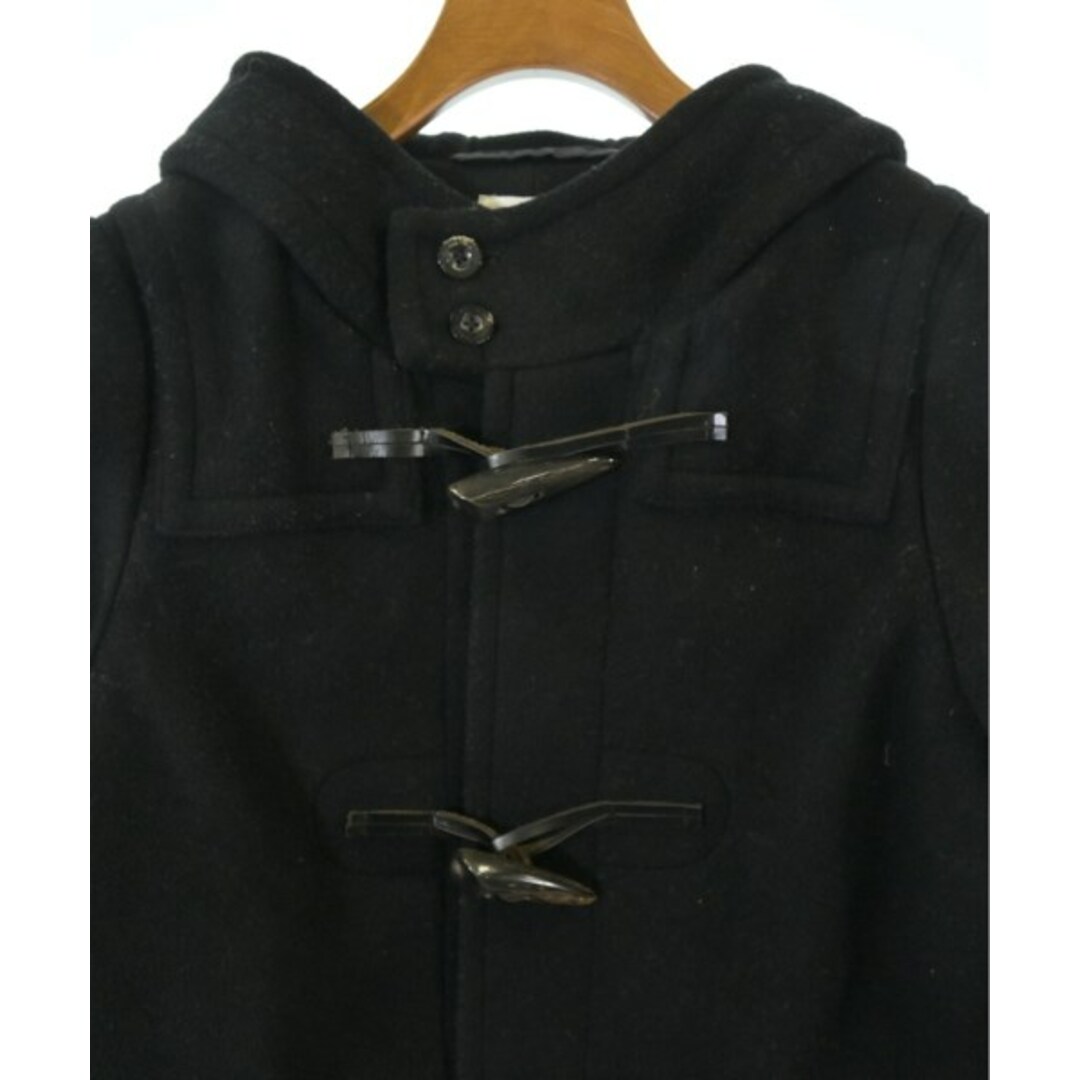 HYKE - HYKE ハイク ダッフルコート 2(M位) 黒 【古着】【中古 HYKE - HYKE ハイク ダッフルコート 2(M位) 黒 【古着】【中古