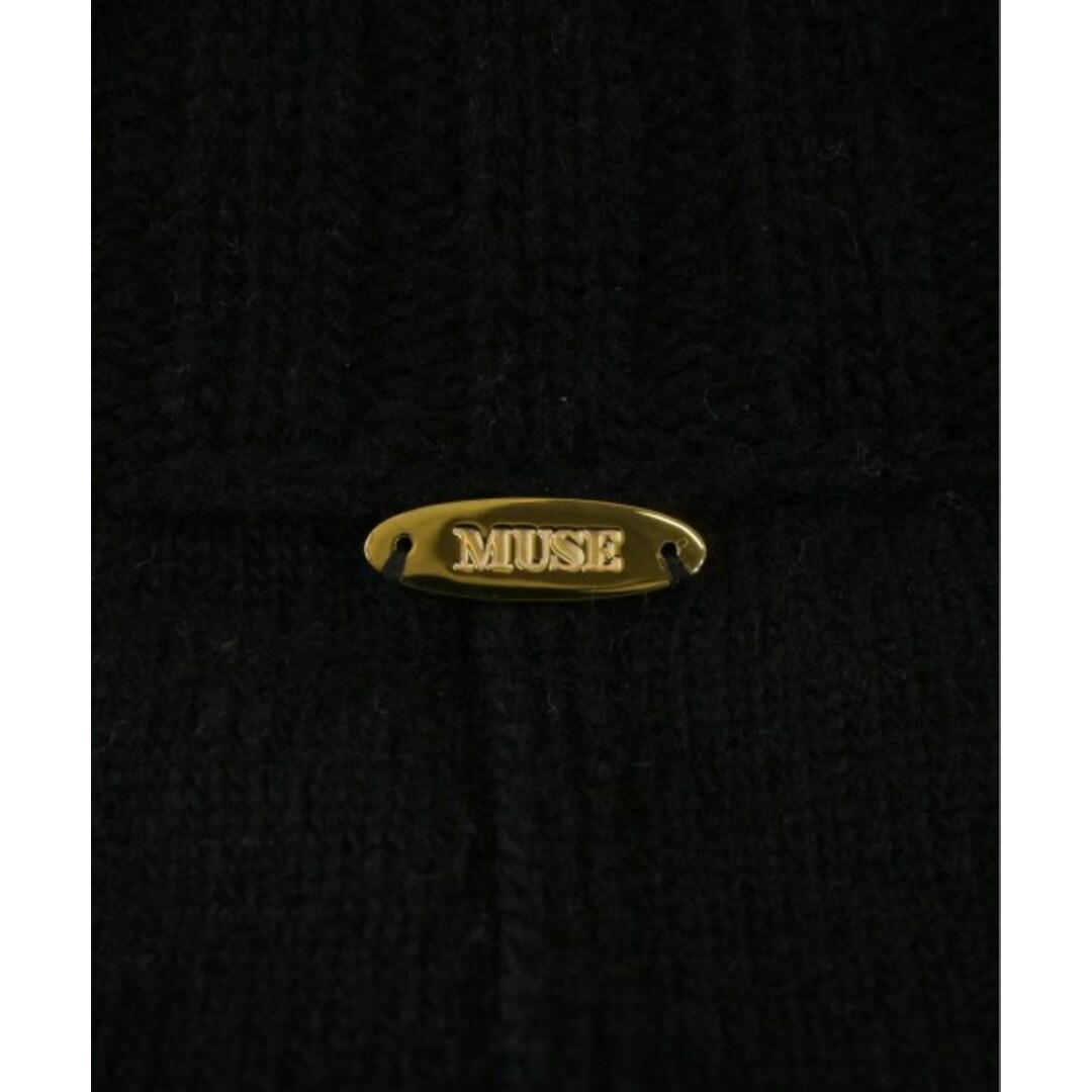 MUSE de Deuxieme Classe ニット・セーター F 黒 【古着】【中古 MUSE de Deuxieme Classe ニット・セーター F 黒 【古着】【中古