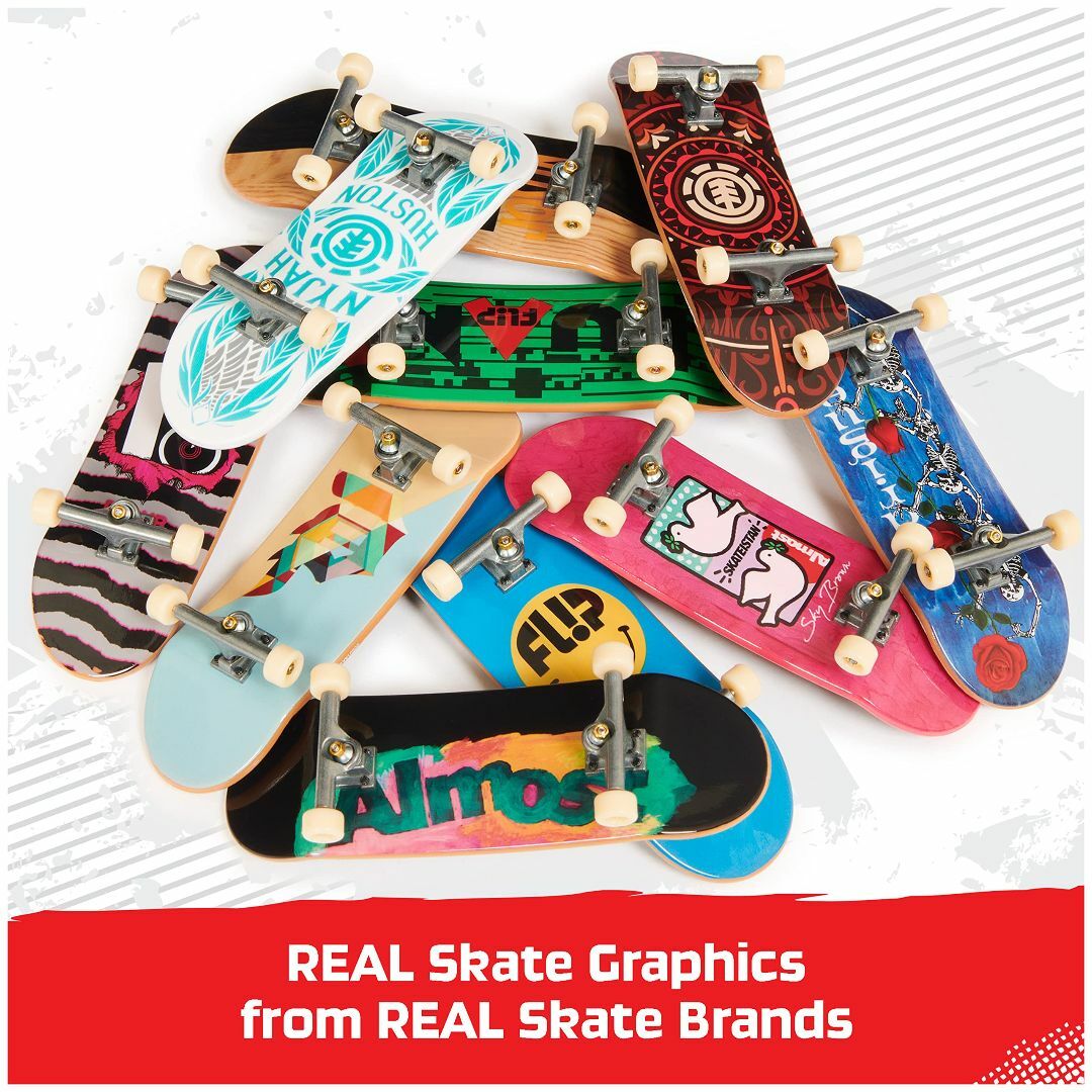 テックデック) Tech Deck DLX Pro 10個入り コレクション用の テックデック) Tech Deck DLX Pro 10個入り コレクション用の