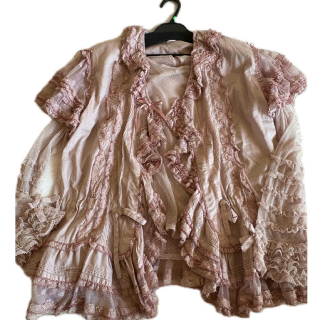 PINK HOUSE - 2点 新品未使用ピンクハウス チュールピコフリル PINK HOUSE - 2点 新品未使用ピンクハウス チュールピコフリル