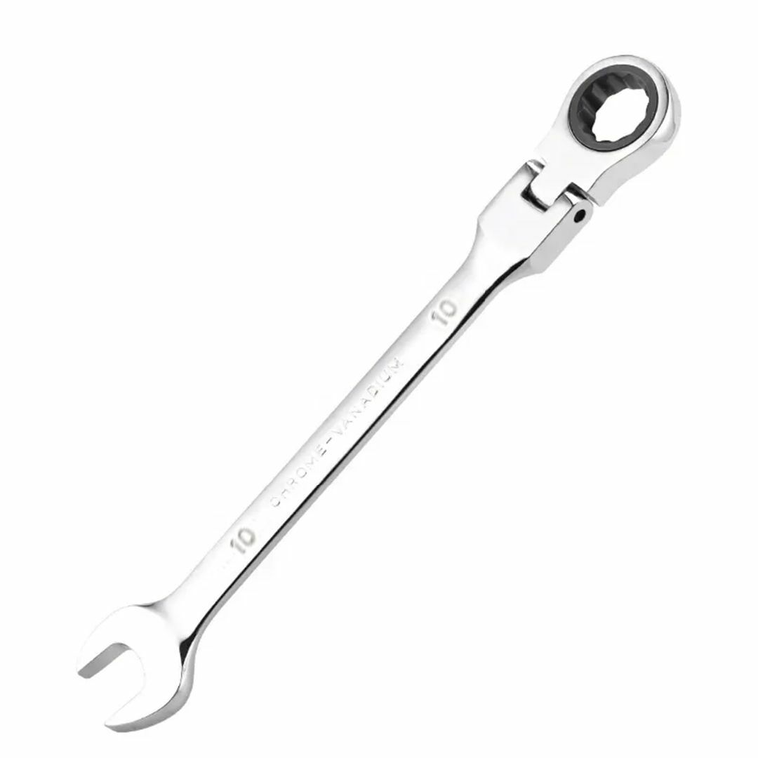 DFsucces フレックスラチェットレンチ 10MM 片口スパナ 72 DFsucces フレックスラチェットレンチ 10MM 片口スパナ 72