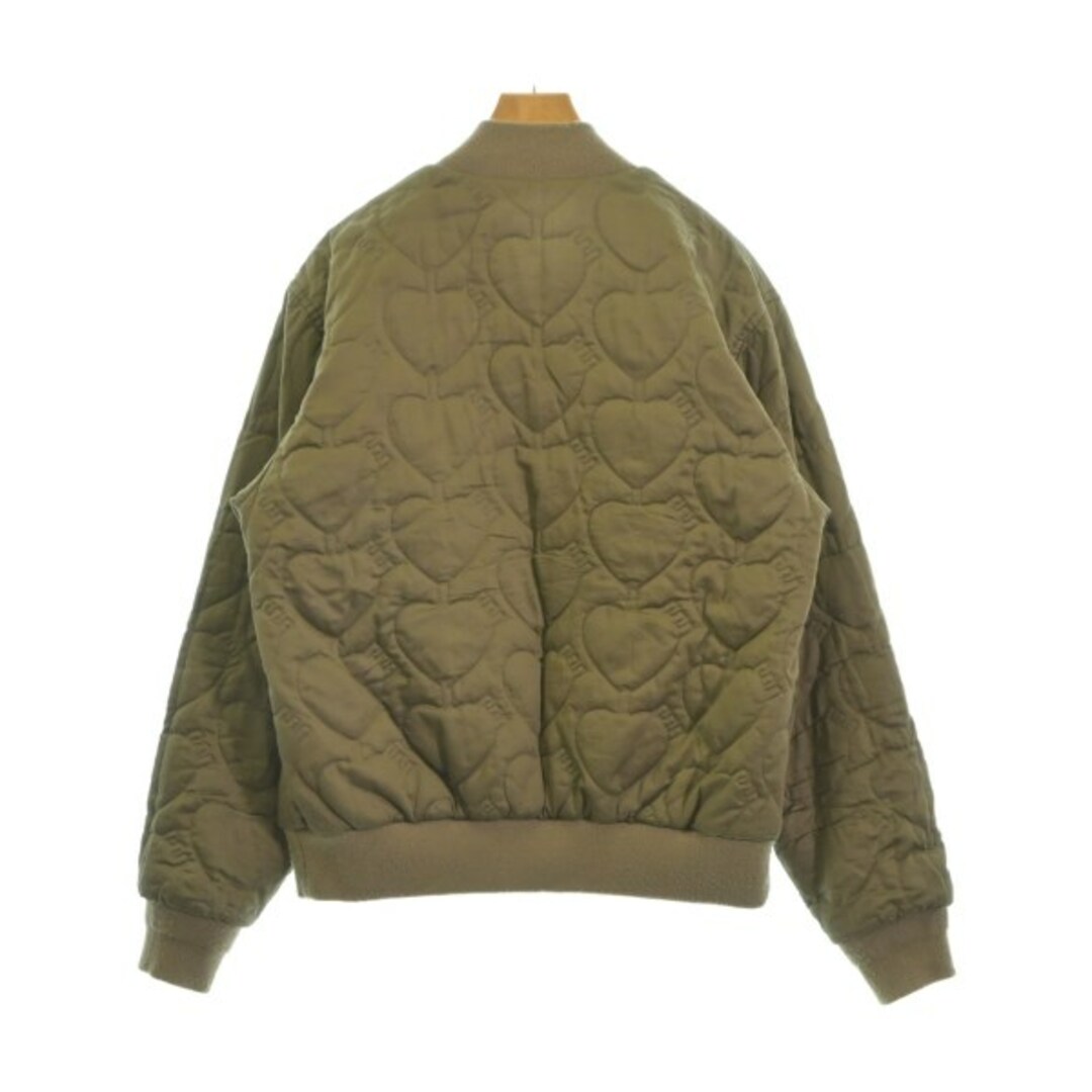 HUMAN MADE - HUMAN MADE ヒューマンメイド ブルゾン L 白x赤x黄 HUMAN MADE - HUMAN MADE ヒューマンメイド ブルゾン L 白x赤x黄